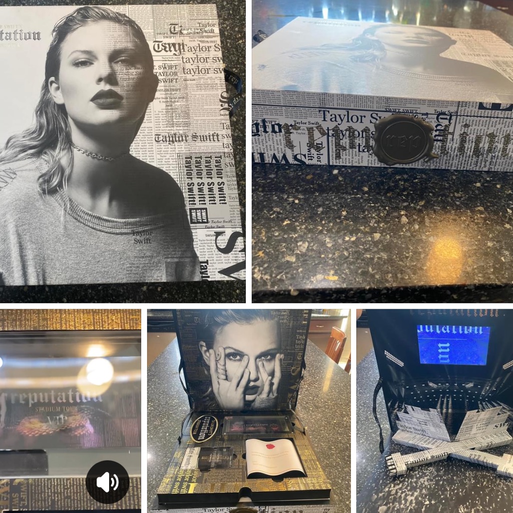 Taylor Swift Reputation Vip Box Like New